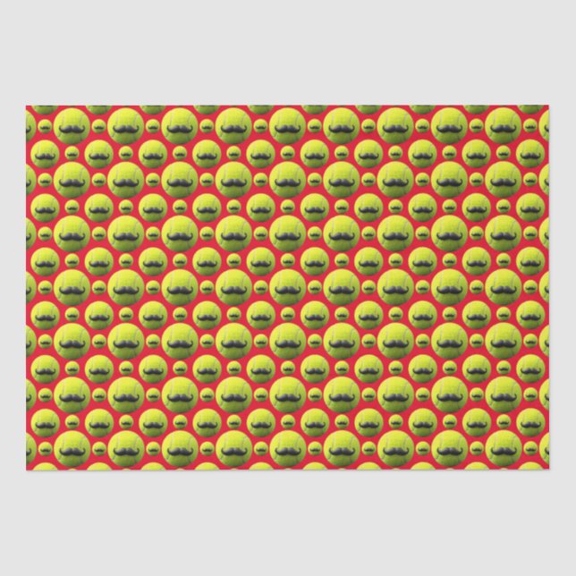 Papier Mousseline Tennis Papa (Recto)