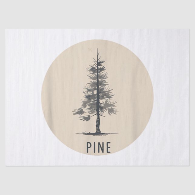 Papier Mousseline Tenue d'un seul pin (Recto)