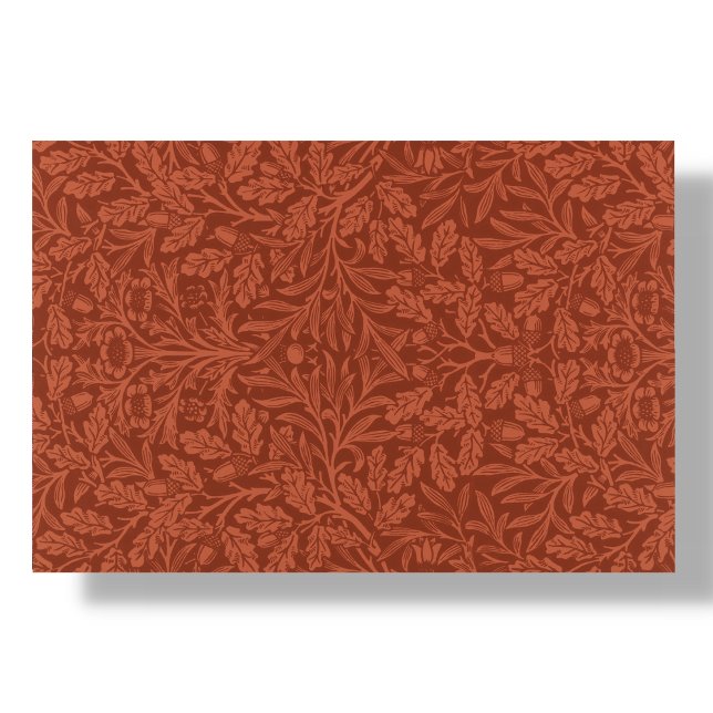 Papier Mousseline Terracotta Automne Acorn Leafy Cadeau Découpage (Créateur téléchargé)