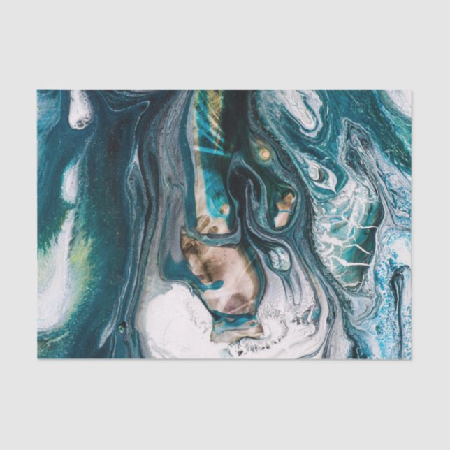 Papier Mousseline Terre à partir de papier de tissu spatial (Recto)