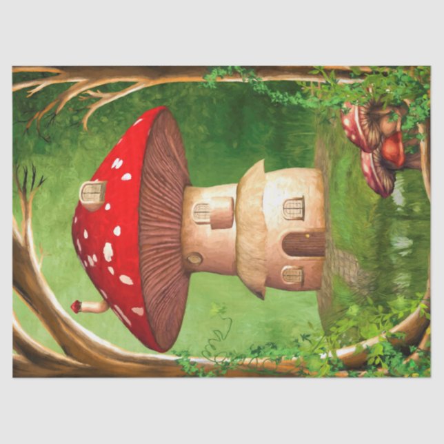 Papier Mousseline Terre naine (Recto)