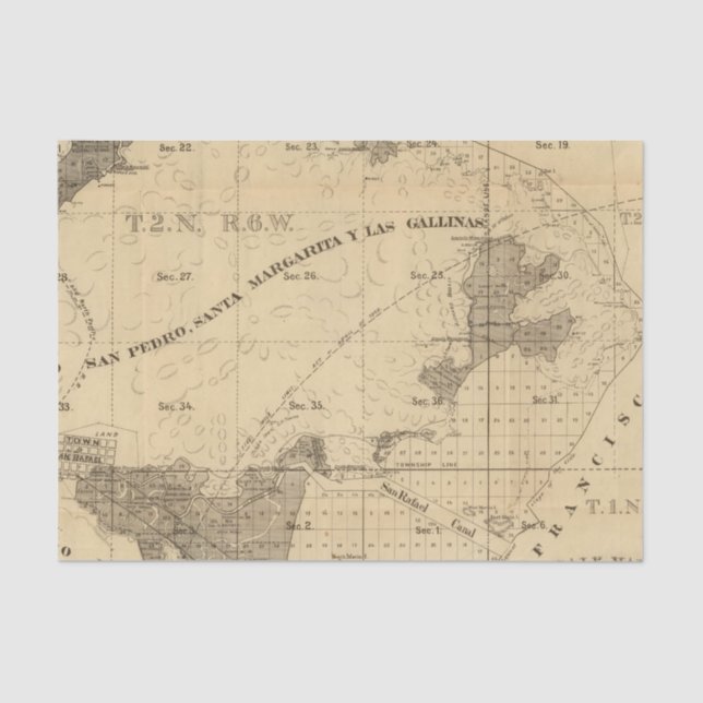 Papier Mousseline Terres de marais et de marée de sel (Recto)