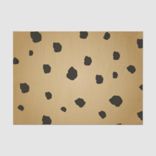 Papier Mousseline Tête d'or Noir moderne Gold Spot Gold Beige Tan Pa