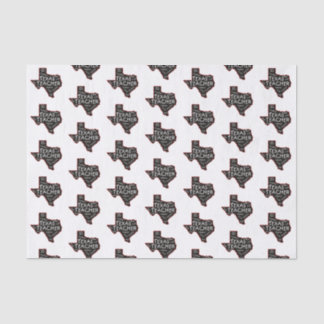 Papier Mousseline Texas Teacher