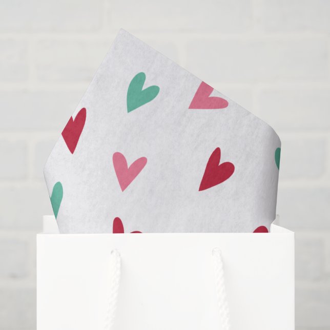 Papier Mousseline Texture Abstraite Moderne (Sac cadeau)