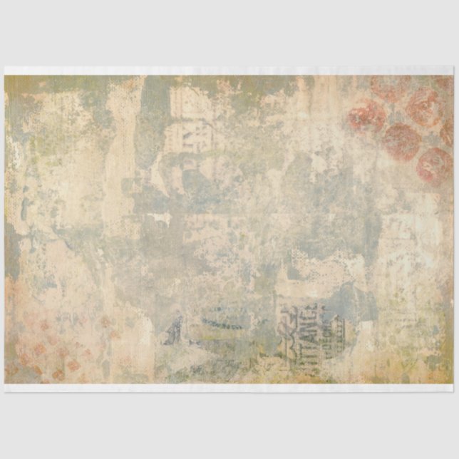 Papier Mousseline Texture Abstraite neutre (Recto)