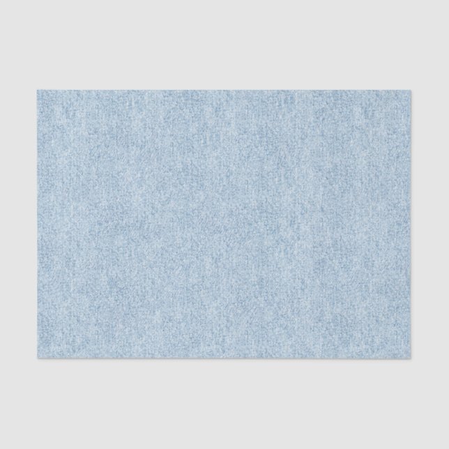 Papier Mousseline Texture bleu-clair de denim (Recto)