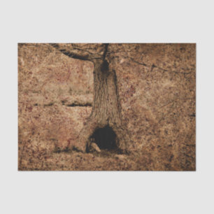 Papier Mousseline Texture d'arbre brun rustique vintage grunge campa