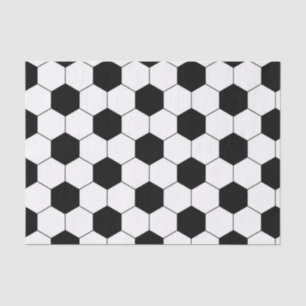 Papier Mousseline Texture de boule du football du football