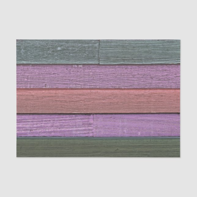 Papier Mousseline Texture de grain de bois brun clair vert violet ca (Recto)