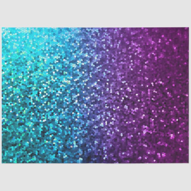 Papier Mousseline Texture de la mosaïque de papier de tissus (Recto)