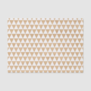 Papier Mousseline Texture en bois rustique avec Motif triangles blan