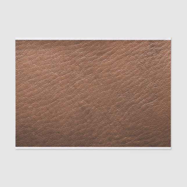 Papier Mousseline Texture en cuir Brown (Recto)