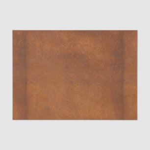 Papier Mousseline Texture en cuir Brown de Faux