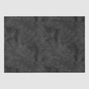 Papier Mousseline Texture fausse fourrure de peau d'ours noir