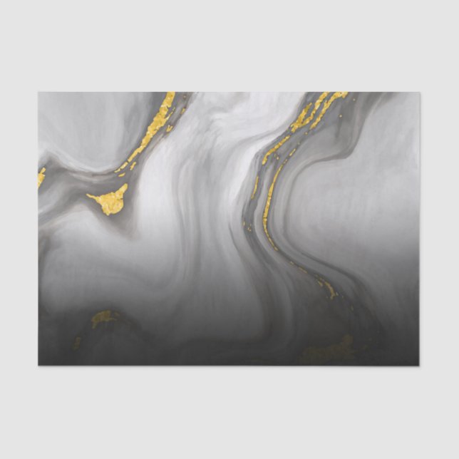 Papier Mousseline Texture Marbre blanc (Recto)