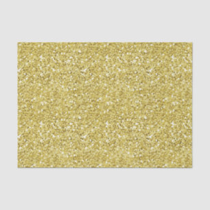 PAPIER MOUSSELINE TEXTURE OR BRILLANTE