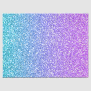 Papier Mousseline Texture parties scintillant Imprimer Rose Et Bleu