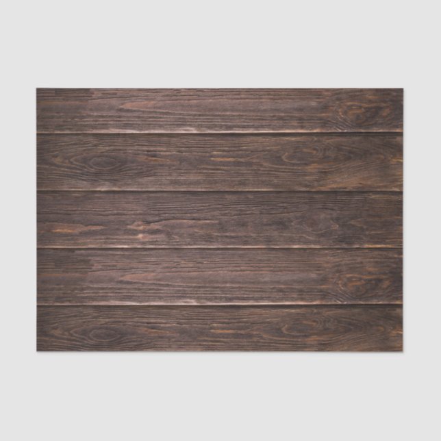 Papier Mousseline Texture rustique élégante du chalet en bois foncé (Recto)