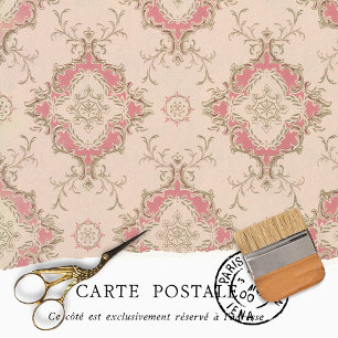 Papier Mousseline Texture rustique vintage Découpage victorienne