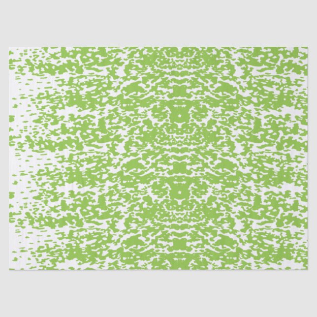 Papier Mousseline Texture Vert Citron Grunge (Recto)