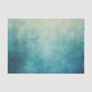 Papier Mousseline Texture verte turquoise Aqua