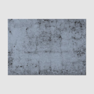 Papier Mousseline Texture Vintage Dusty Bleu Grunge Noir Découpage