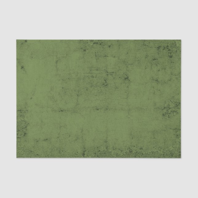 Papier Mousseline Texture vintage Grunge Vert olive Découpage (Recto)