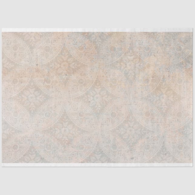 Papier Mousseline Texture Vintage souple (Recto)