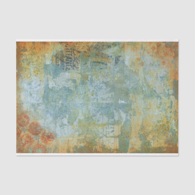 Papier Mousseline Texture Vintage souple (Recto)