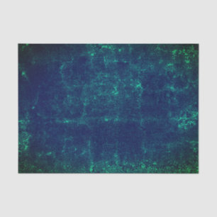 Papier Mousseline Texture Vintage Vert foncé Bleu Découpage Grunge