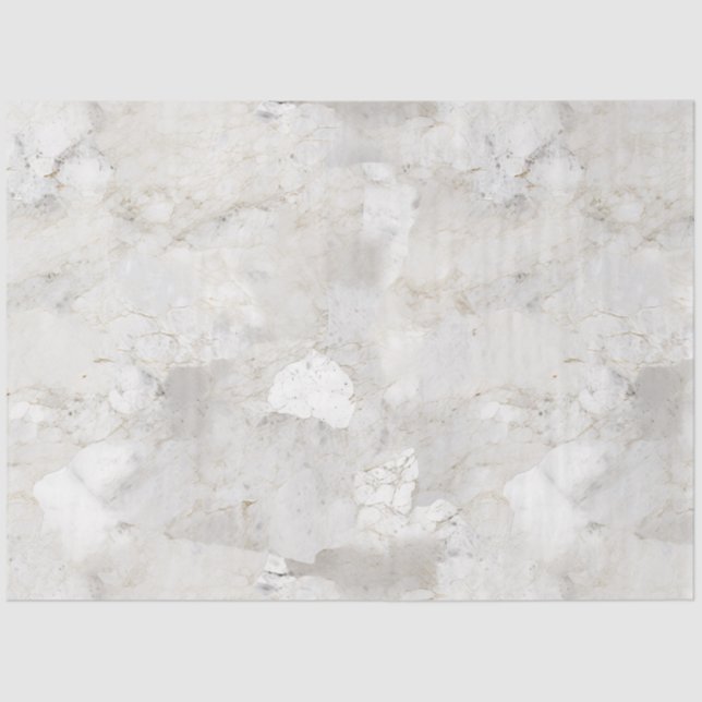 Papier Mousseline Textures en pierre blanche Design 8 (Recto)
