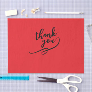 Papier Mousseline Thank You Tissue Paper