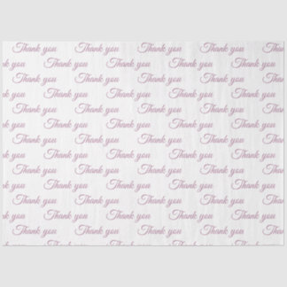 Papier Mousseline Thank you Wrapping paper