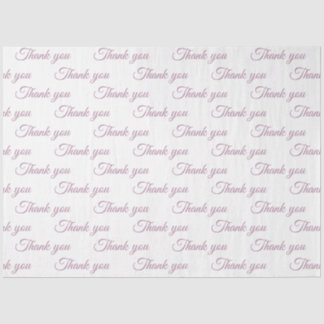 Papier Mousseline Thank you Wrapping paper