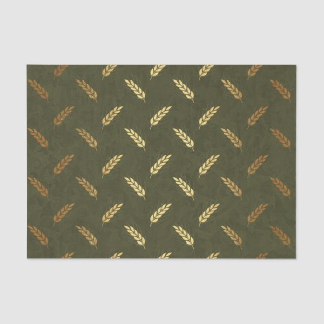 Papier Mousseline Thankesgiving Gold Foil (Recto)