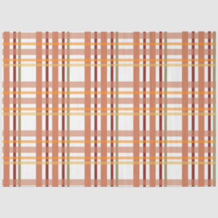 Papier Mousseline Thankgiving Plaid Series Design 9