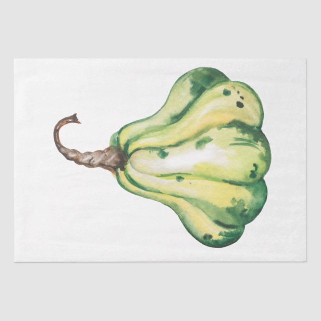 Papier Mousseline Thanksgiving Citrouille Series Design 16 (Recto)