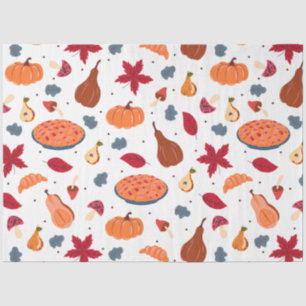 Papier Mousseline Thanksgiving Citrouille Series Design 48