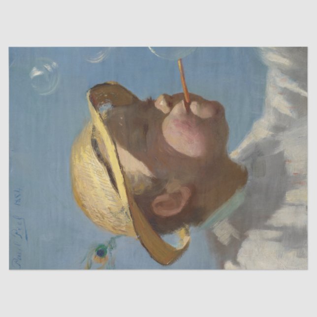 Papier Mousseline The Bubble Boy (par Paul Peel) (Recto)