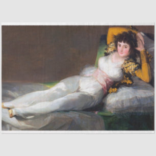 Papier Mousseline The Clothed Maja, Francisco Goya, 1798-1803