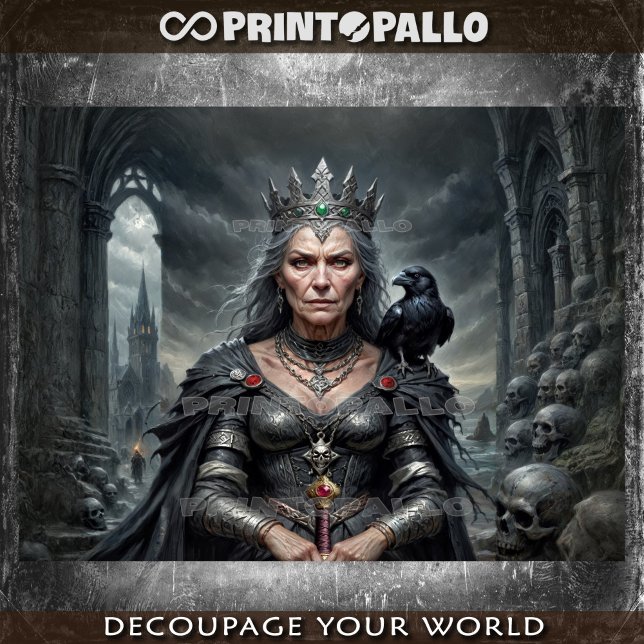 Papier Mousseline The Morrigan (version Ancien) : Déesse de guerre c (Créateur téléchargé)