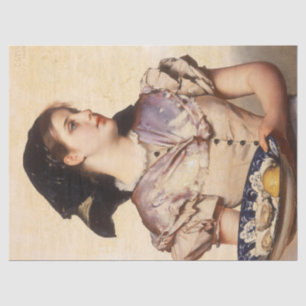 Papier Mousseline The Oyster Girl (par Karl Gussow)