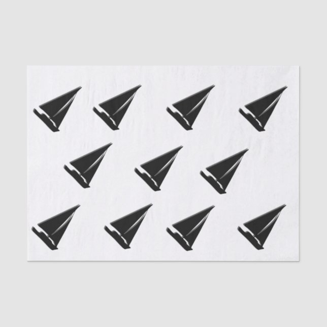 Papier Mousseline Thème Sport Voilier (Recto)