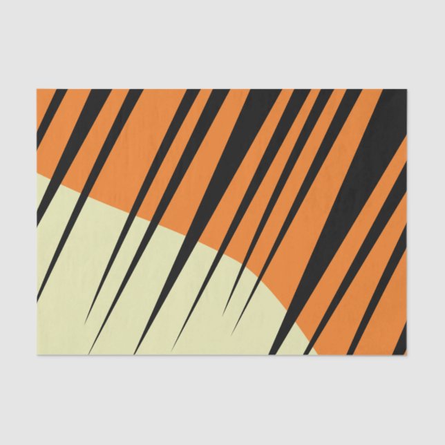 Papier Mousseline Tiger Anniversaire de enfant Party (Recto)