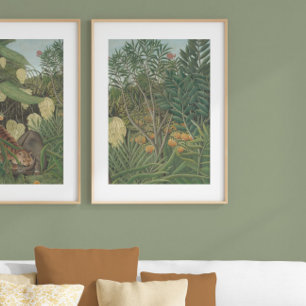 Papier Mousseline Tiger Buffalo 2 Jungle Feuille Ephémère Découpage