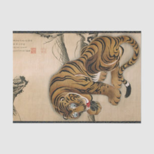 Papier Mousseline Tigre, Jakuchu