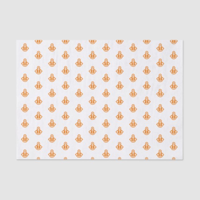 Papier Mousseline Tiny Anchors Tissue Paper (Recto)