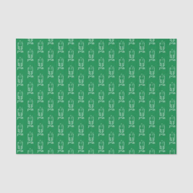 Papier Mousseline Tirs de Noël (Recto)