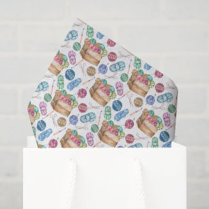 Papier Mousseline Tissu au crochet